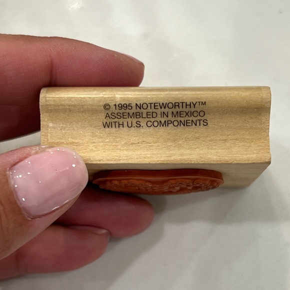 RUBBER STAMPS LOT OF 3: ‘Hearts’ Bundle from Sky Kids from 1997 - Picture 5 of 6